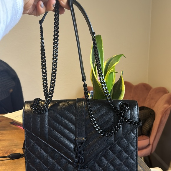 Black YSL crossbody and shoulder bag - Picture 2 of 9